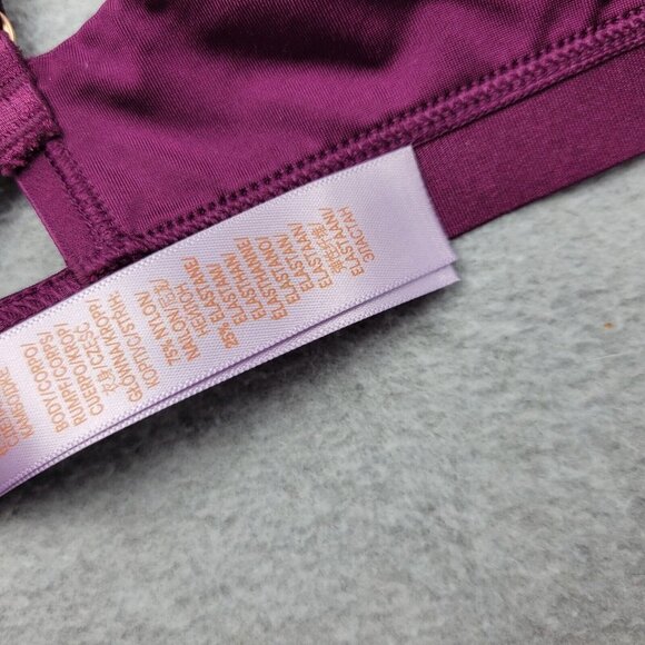 Savage X Fenty Bra Womens 34C Purple Underwired T Shirt - Picture 7 of 9